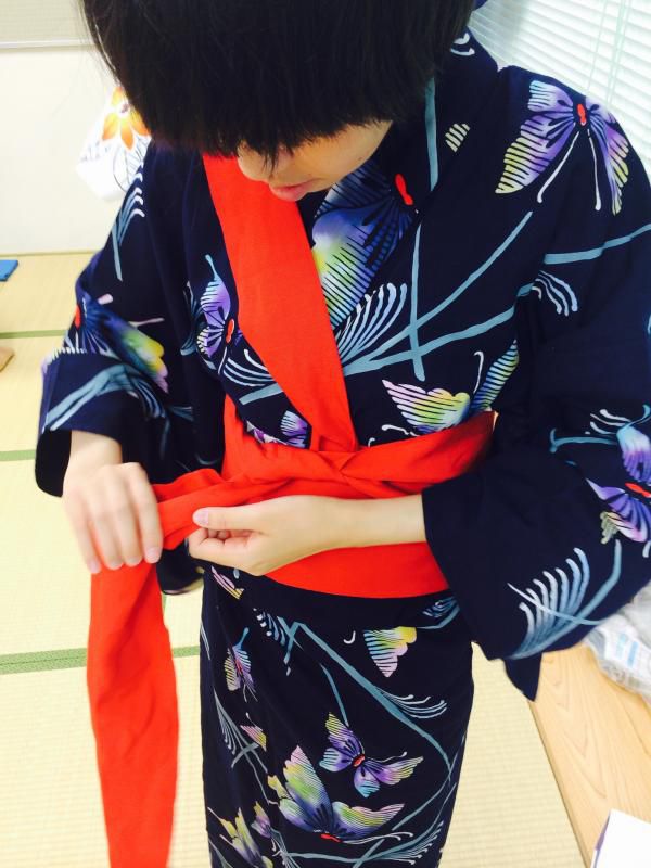 Nori-jue（ノリージュ）見えにくい方へのワークショップ☆浴衣の着付け☆