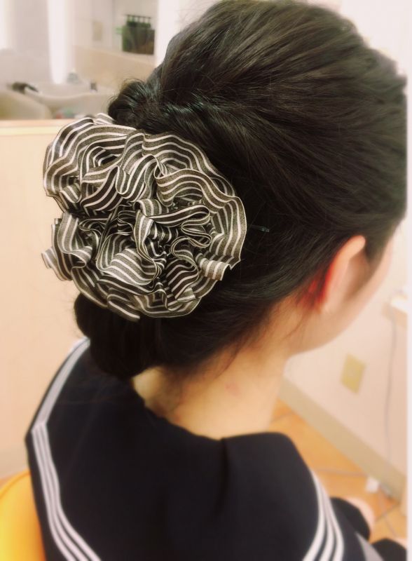見えにくい方のためのワークショップ「ヘアスタイルアレンジ」
