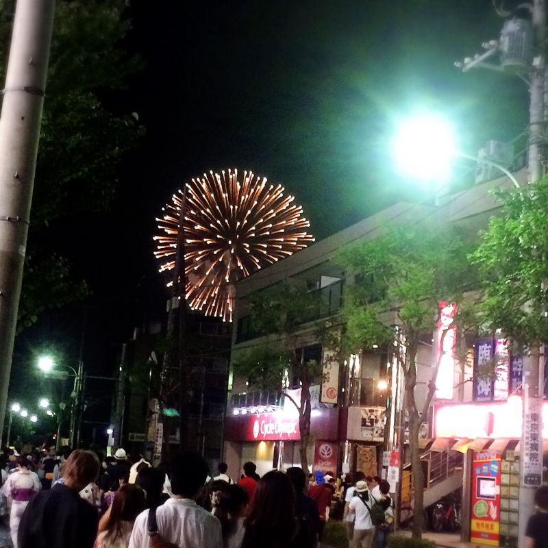 江戸川花火大会終了！2016 浴衣チェック